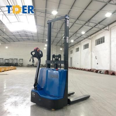New Battery Tder China Pallet for Sale Electric Stacker Forklift
