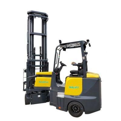 Nalift 2.5t Electric Narrow Aisle Stacker Forklift Price