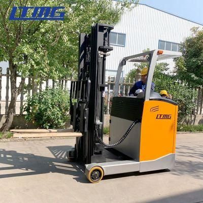 China AC Motor 1t - 5t Battery Electric Stacker Reach Stack Forklift