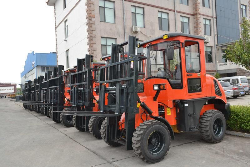 4WD Rough Terrian off Road Forklift Truck 2.0-3.5 Tons