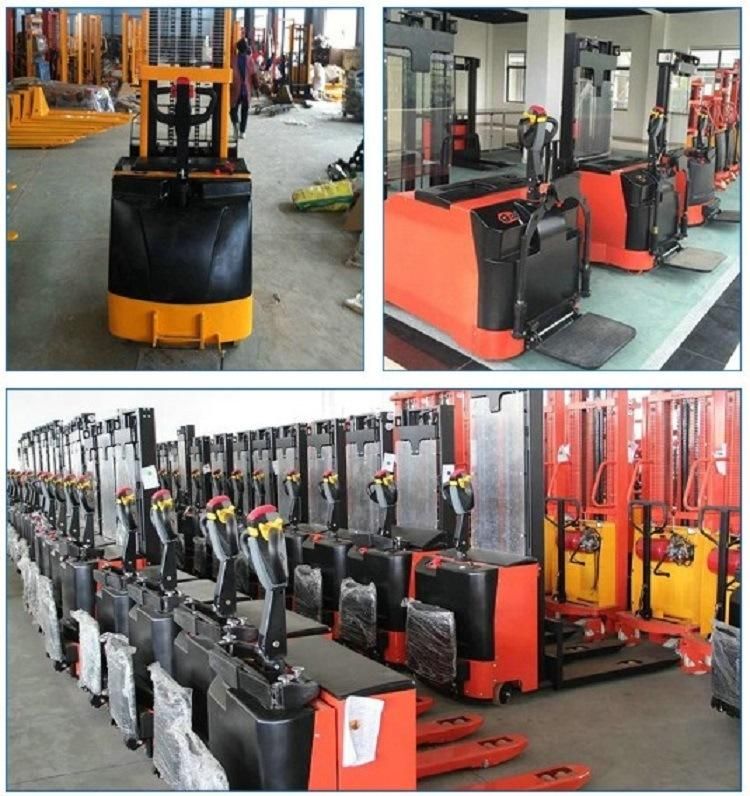 Battery Powered 4.5m Lifting Full Electric Pallet Stacker