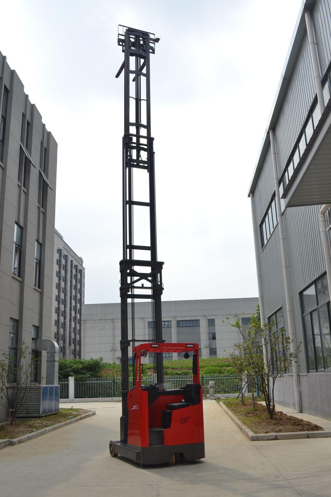 1.6 Ton 2 Ton Sit Type of Electric Reach Truck