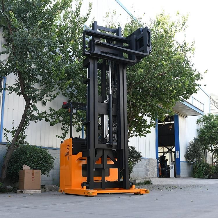 1500kg Forklift Ltmg 1.5t Electric Double Scissor Reach Lift Truck