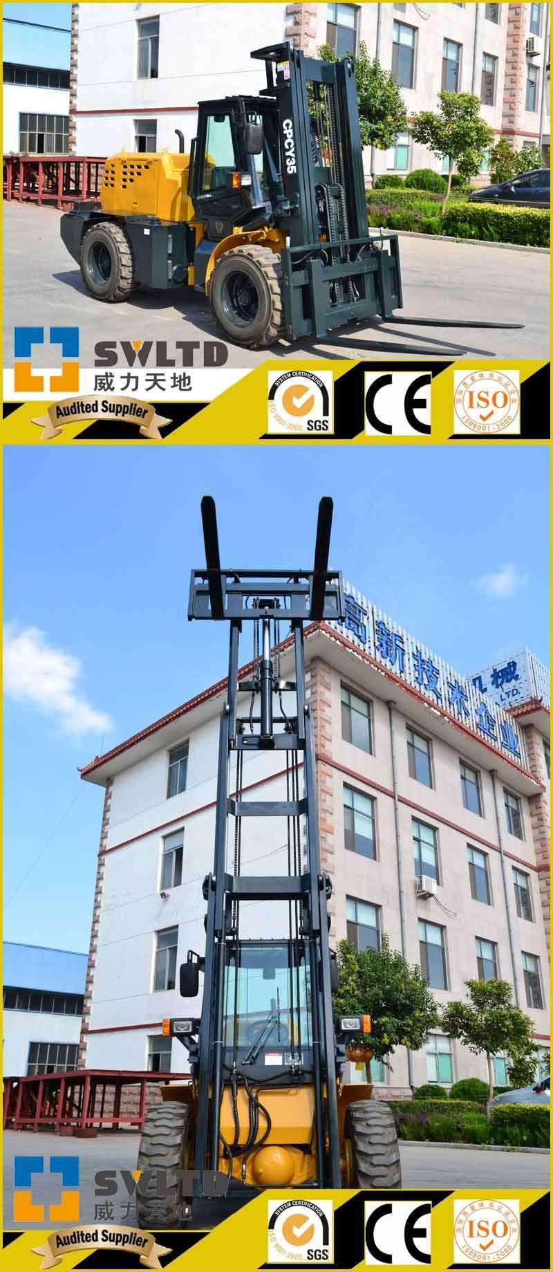 off Road Forklift with CE