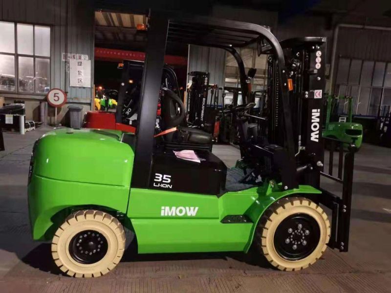 Professional Safe and Reliable AC Motor 3.5t Electric Forklift with Seat