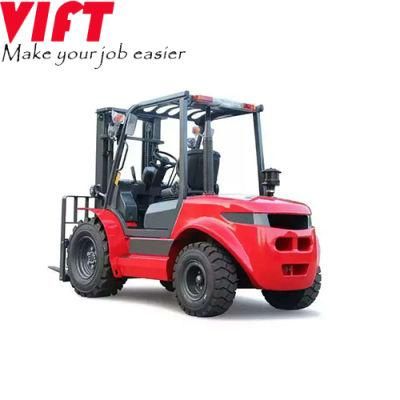 Vift 4WD ATV 3 Ton Diesel All Terrain Forklift Price