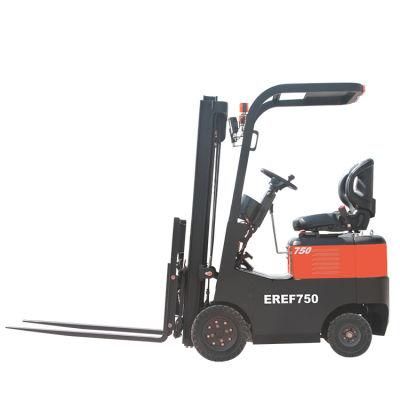 China Famous Brand Everun Eref750 Construction Equipment Electric Forklift for Sale