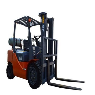 New Type 3 Ton Gasoline and LPG Forklift Truck with Nissan Engine (Toyota Technology)
