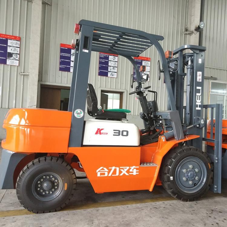 Heli Forklift Truck Isuzu Engine 2 Ton 3 Ton Diesel LPG Forklift with Side Shift (CPCD30)