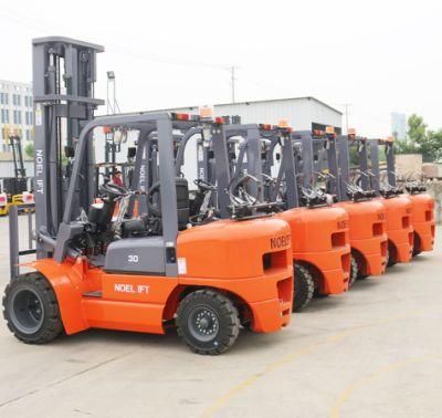 3ton 3m- 6m Gasoline LPG Forklift Truck with Japan Nissan K25 Engine