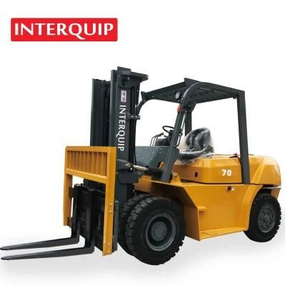 Fd70 7 Tons Mitsubishi Diesel Engine Forklift Truck. Most Recommended Forklift Engine for 7 Tons Rated Load Capacity