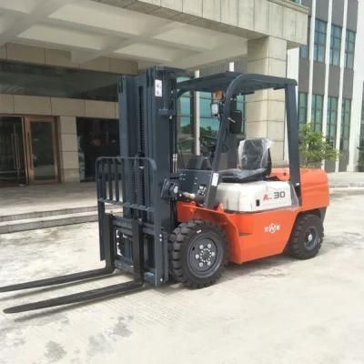 Heavy Diesel Onen Iron and Plastic Film Pallet Truck LPG Forklift