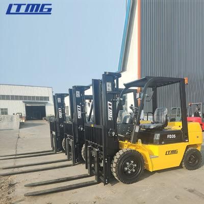 Ltmg Forklift Truck Diesel 3.5t Truck Forklift Diesel with Optional 6m Lifting Height