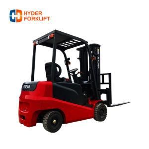 2500kg Li-ion Battery Electric Forklift with AC Motor Solid Tires