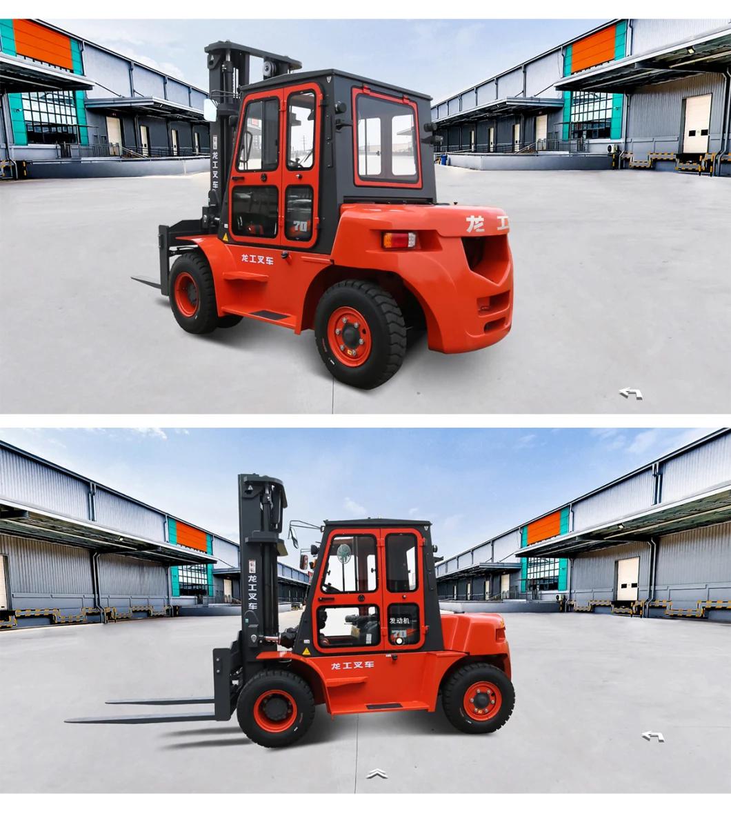 CE Approved Forklift Heavy Duty Diesel Forklift Truck Japanese Engine