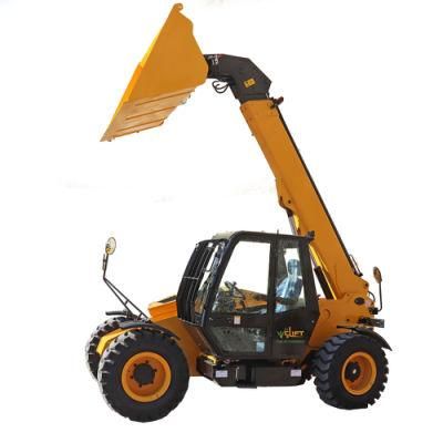 3tons Farm Small Mini Wheel Loader 7m Telescopic Loader with Optional Euro 5 Engine