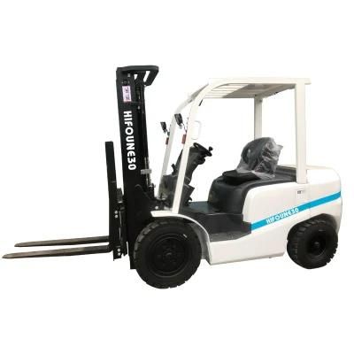Hifoune Forklift 3 Ton Mitsubishi Engine Diesel Forklift Truck