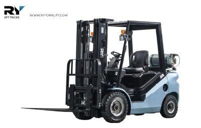 Roayl Gasoline LPG Forklift with Nissan K25 Engine