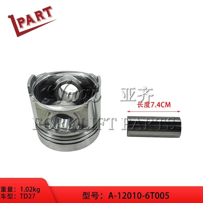 Forklift Spare Parts Td27 Piston a-12010-6t005