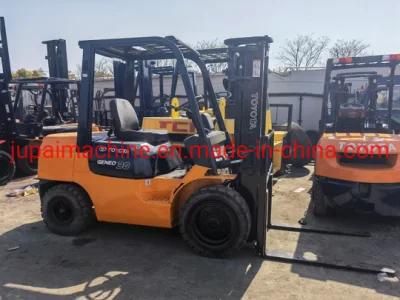 Used 5t Toyota Forklift / Toyota 5ton Used Forklift / Diesel Forklift Fd50, Toyota 5t Forklift