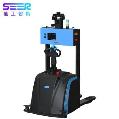Seer New Electric High Precision Automatic Navigation Agv Forklift with Good Price