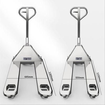 Hydraulic Pump Manual Pallet Jack Stainless Steel Hand Pallet Truck