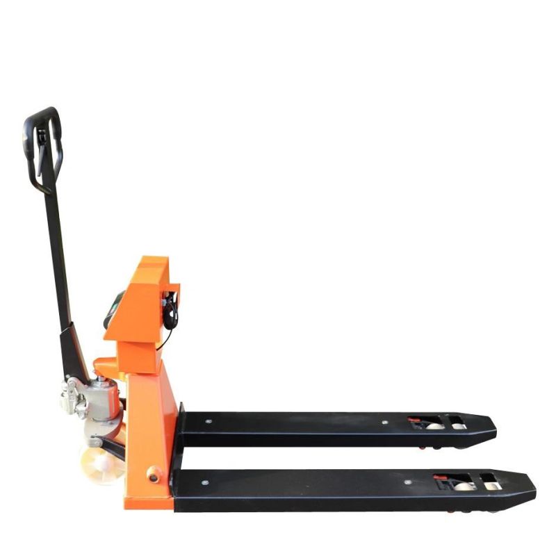 2ton 2000kg Hydraulic Hand Manual Pallet Truck with Weighting Balance