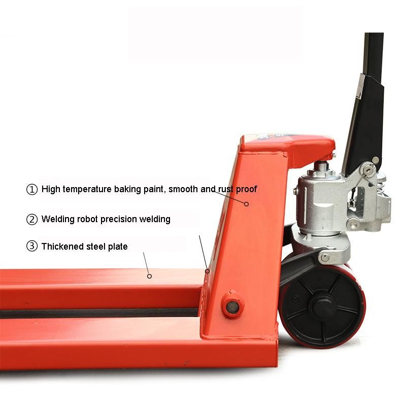 Goods Transpallet AC Casting Pump Hydraulic Jack Manual Forklift 2.5 Ton Hand Pallet Jack