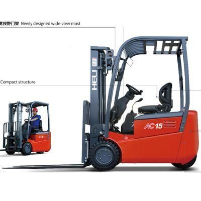 Heli Fork Lift Rear Drive Li-Battery 3 Wheel Forklift