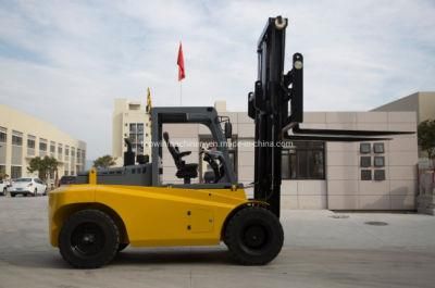 Japan Engine Heavy Duty 10ton Forklift Machine Price Fd100