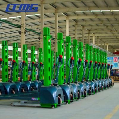 Walkie Fork Lift Narrow Platform 500kg Stacker Electric Forklift with Good Price