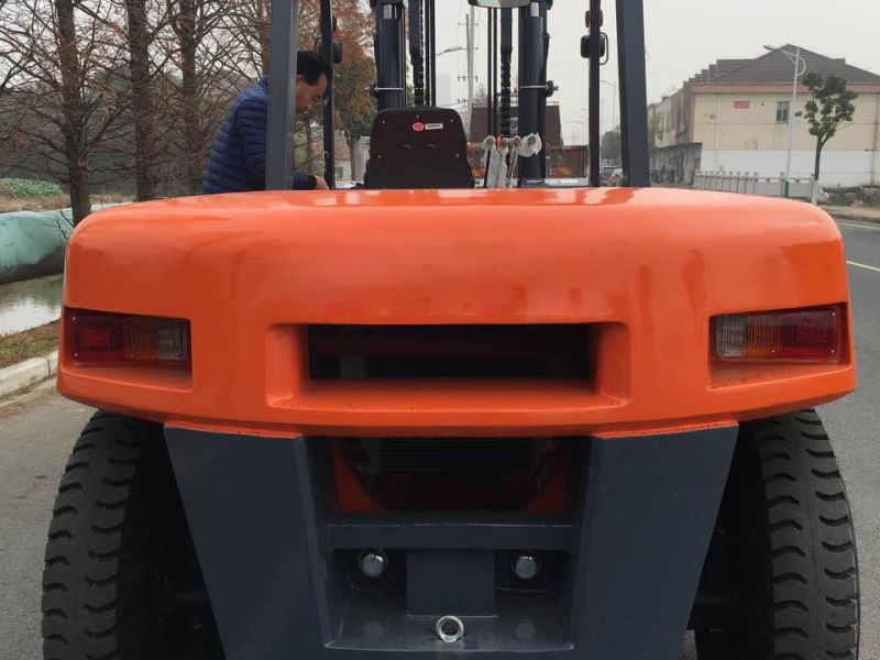 Diesel Power Forklift Truck 10ton Heavy Duty Fork Lift Cpcd100