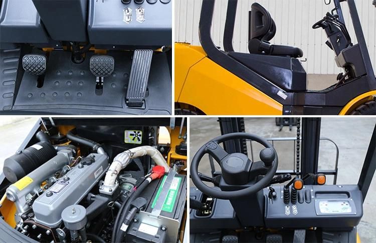 XCMG Hot Sale 1.5 Ton 2 Ton 2.5 Ton 3 Ton 3.5 Ton 4 Ton 5 Ton 7 Ton 8 Ton 10 Ton Electric Diesel Hydraulic Forklift with Spare Parts Attachment Price