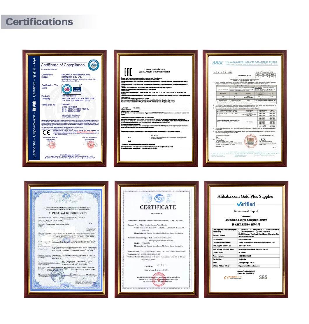 7t Forklift Diesel Fuel Changlin Brand