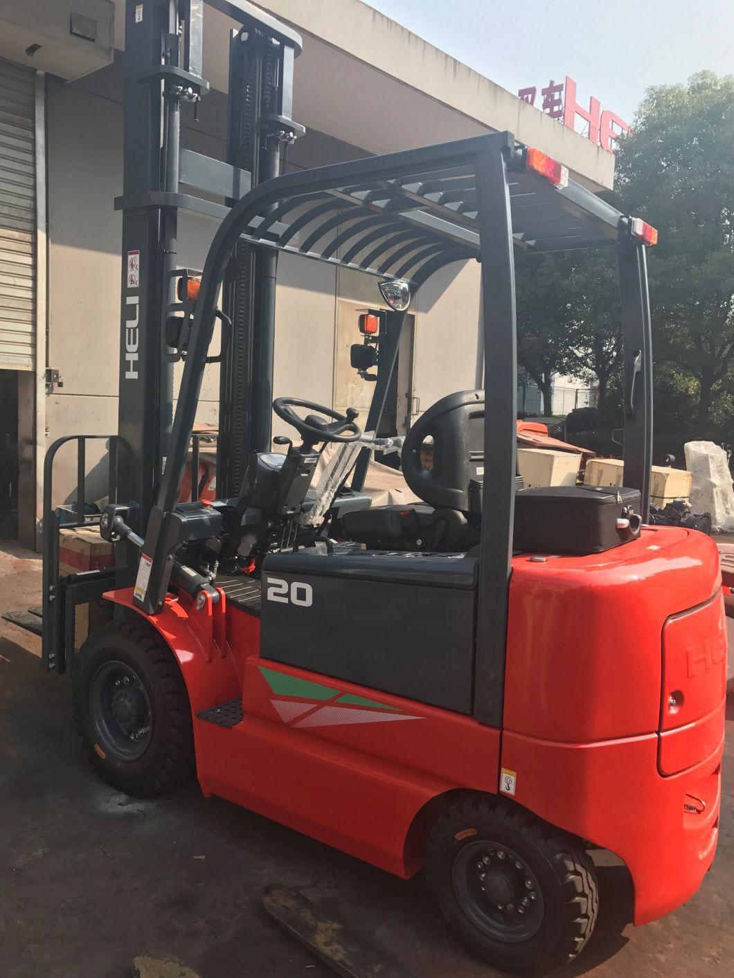 Heli 2 Tons Electric Forklift Cpd20 with Attachments