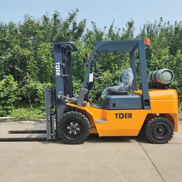 Warehouse Container Tder Toneladas 3 Ton LPG Forklift with Good Service Fg30