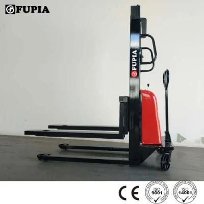 High Performance 1t 1.5t Small Semi Electric Stacker for Warehouse Using