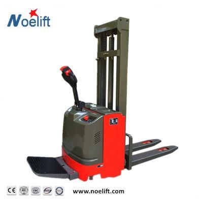 China Supplier 1.5 Ton Full Electric Pallet Stacker with Best Price