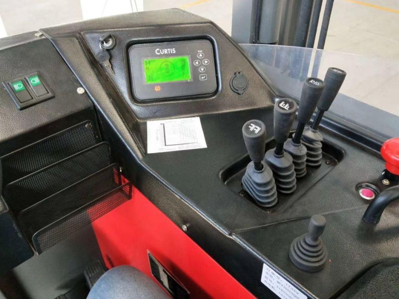 Rum Seat Electric Reach Truck Stacker 1 Ton