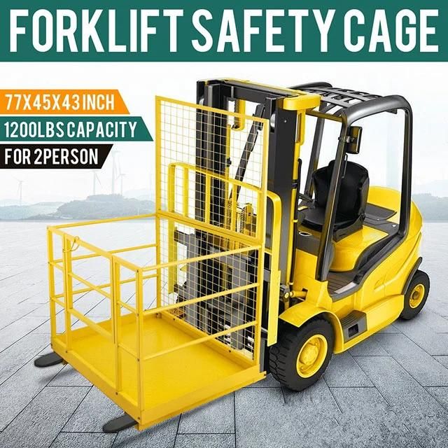 Easy Install China Brand Safety Forklift Safety Cage/Working Platform