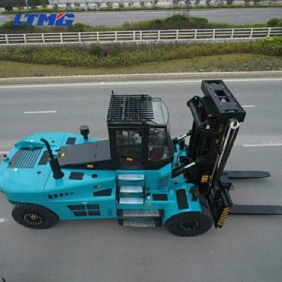 Super Strong Heavy Duty 30t Montacarga 30ton 32ton 40ton Diesel Forklift with AC Cabin Fork Positioner