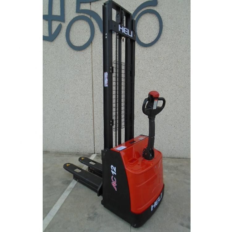 Heli 1.5ton/1.6ton/2ton Electric Pallet Stacker with Mechanical Steering