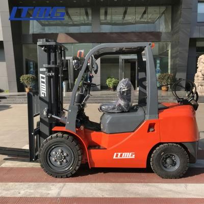 Dual Fuel Forklift 4 Ton LPG &amp; Gasoline Forklift with 3-5m Stage