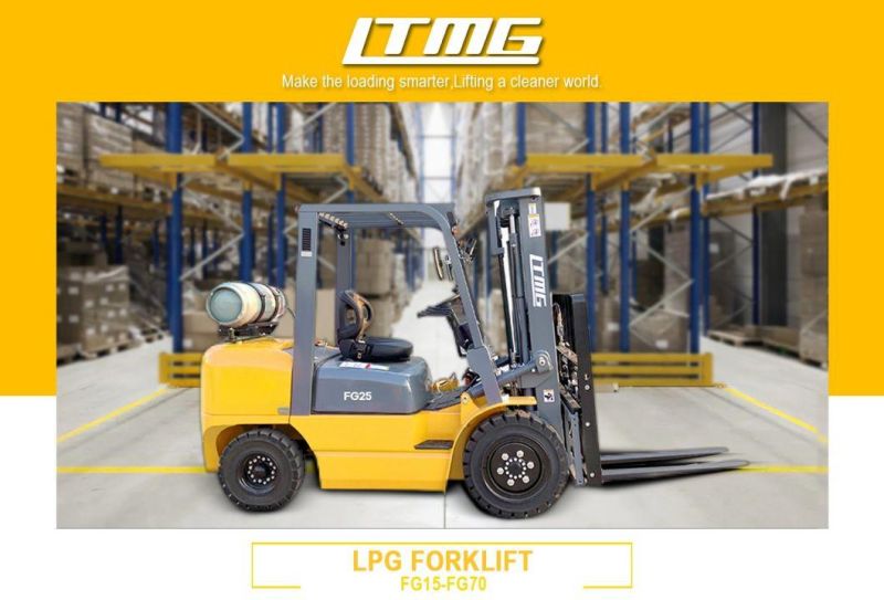 Ltmg Dual Fuel Forklift 2.5 Ton 3 Ton LPG Gasoline Forklift Truck