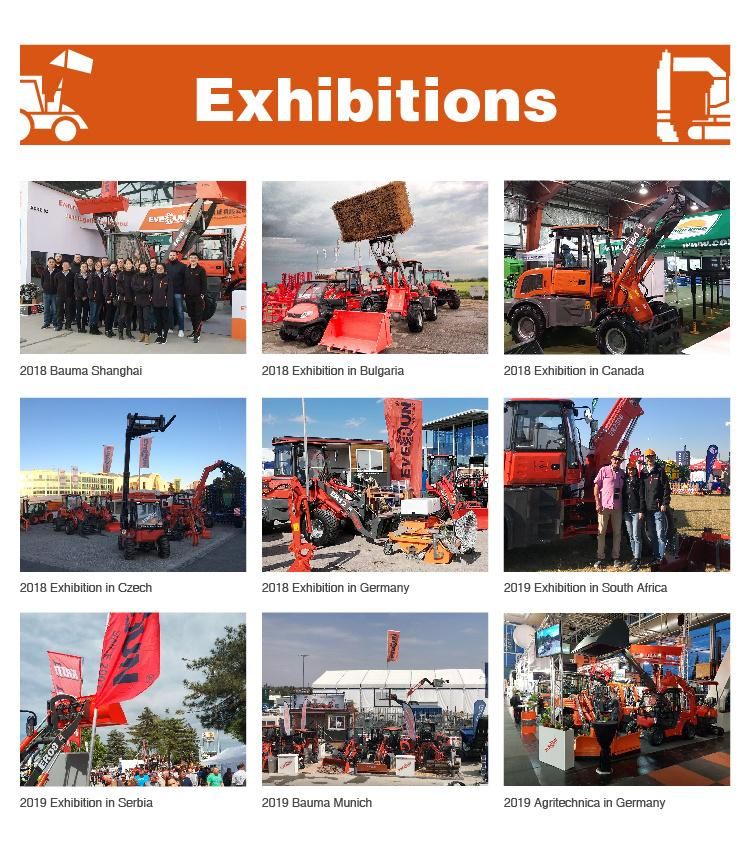 Everun China Erdf30 3.0ton Diesel Lifter Machine Material Handing Equipment Forklift