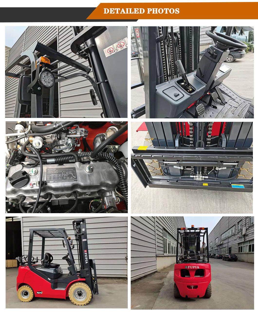 Fast Logistics Equipment 3.5 Tons Lp Gas Propane Forklift Trucks