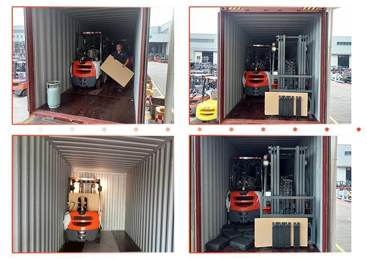 Tder Warehouse and Construction Using LPG Gasoline Forklift with EPA Engine