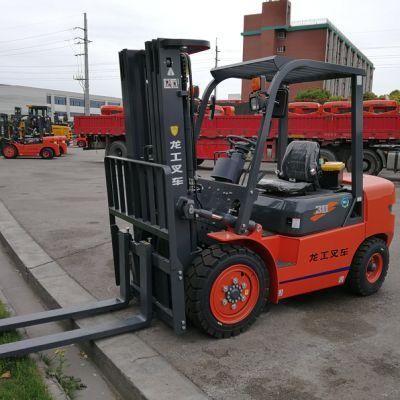 Lonking 3ton Diesel Forklift LG30dt with 3 Stage Free Mast