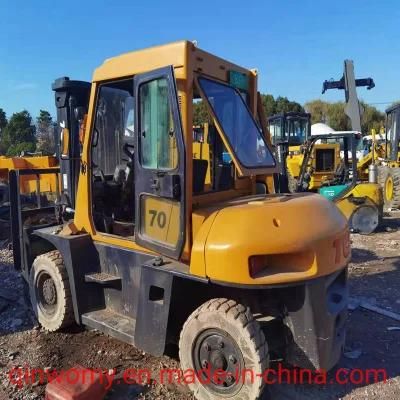 Fd70 Japanese Tcm 7ton Diesel Forklift with Fork Positioner (7ton)