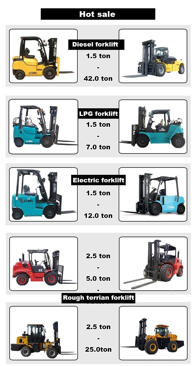LPG/Gasoline Fork Lifter 3 Ton Forklift for Sale